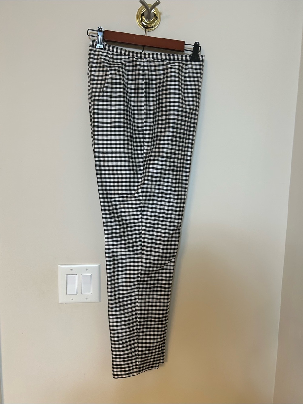 Ralph Lauren Black & White Gingham Pants